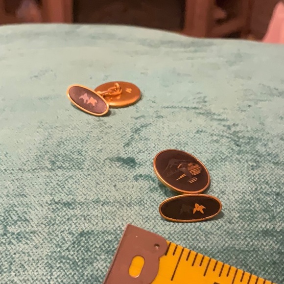 Vintage cufflinks: Mount Fuji - Picture 7 of 7